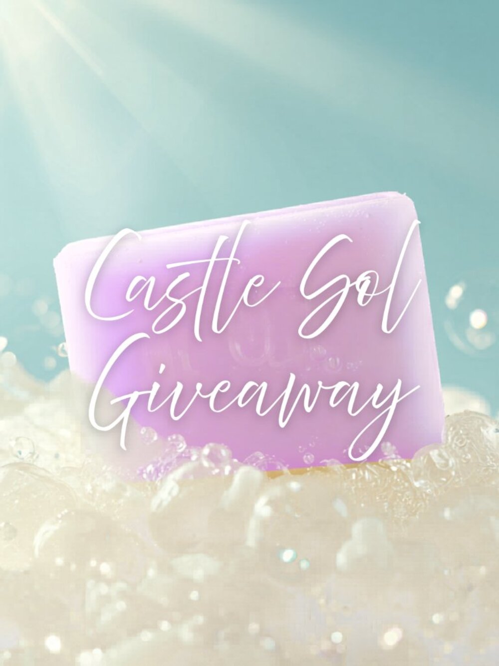 Castle Sol SOAP BAR or Thank You Card!!